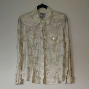 Off White Roper Medium Pearl Snap